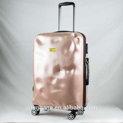 ABS PC rolling hard travel luggage/aerolite broken retro luggage suitcase